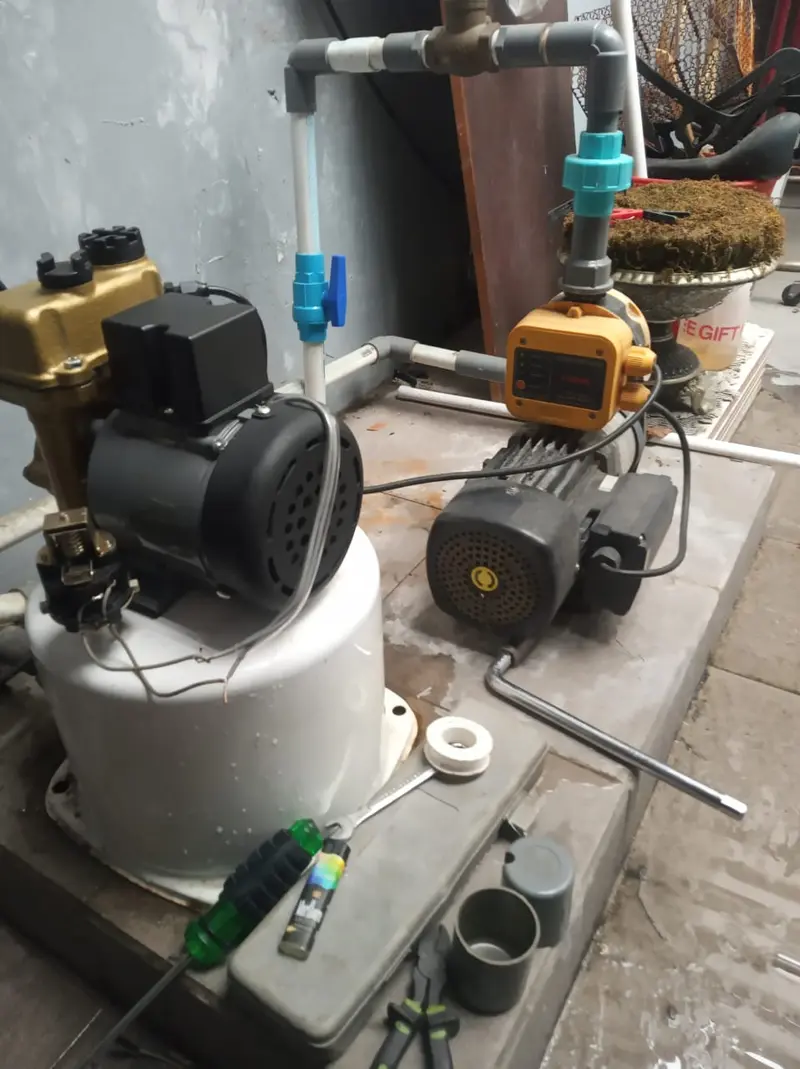 Dokumentasi jasa sumur bor dan pompa air - proyek 3